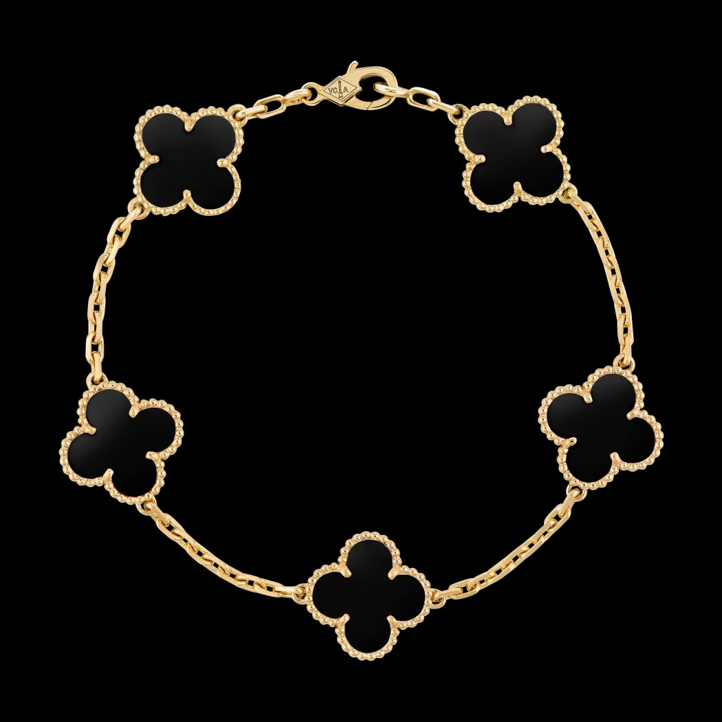 Bracelet Vintage Alhambra 5 motifs