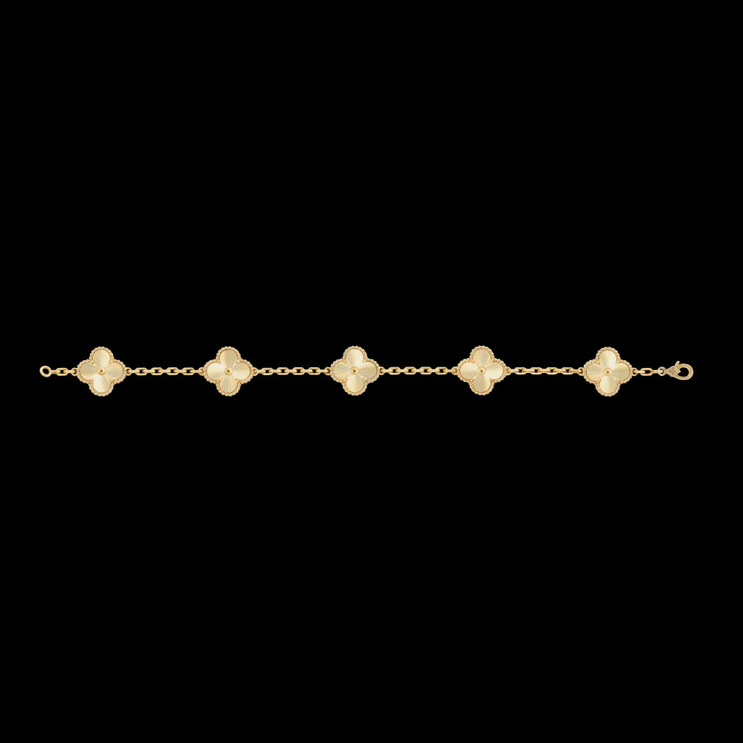 Bracelet Vintage Alhambra 5 motifs